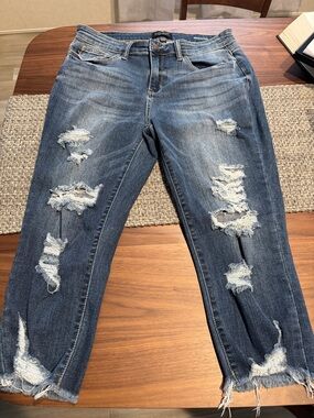 Judy blue skinny Capri jeans